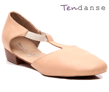 Scarpe da Ballo insegnate in Pelle Rosa Tacco 2,5 cm