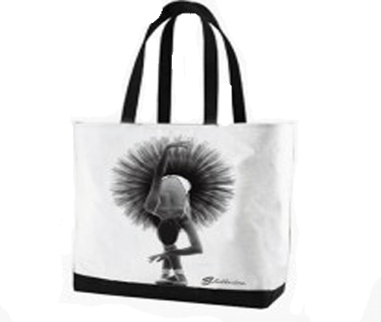 Forever B. Shopper Bianca Nera Forever B. Shopper Bianca Nera