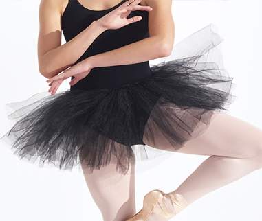 TiaoBug Donna Gonna Corta per Balletto Artistica Gonnellino da Danza Classica Tutu Ragazza Mini Gonna in Pizzo Elegante Elastico Dancewear Aderente Ginnastica Performance