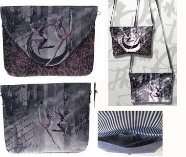 Dance Gallery Clutch Bag Brown Dance Gallery Clutch Bag Brown
